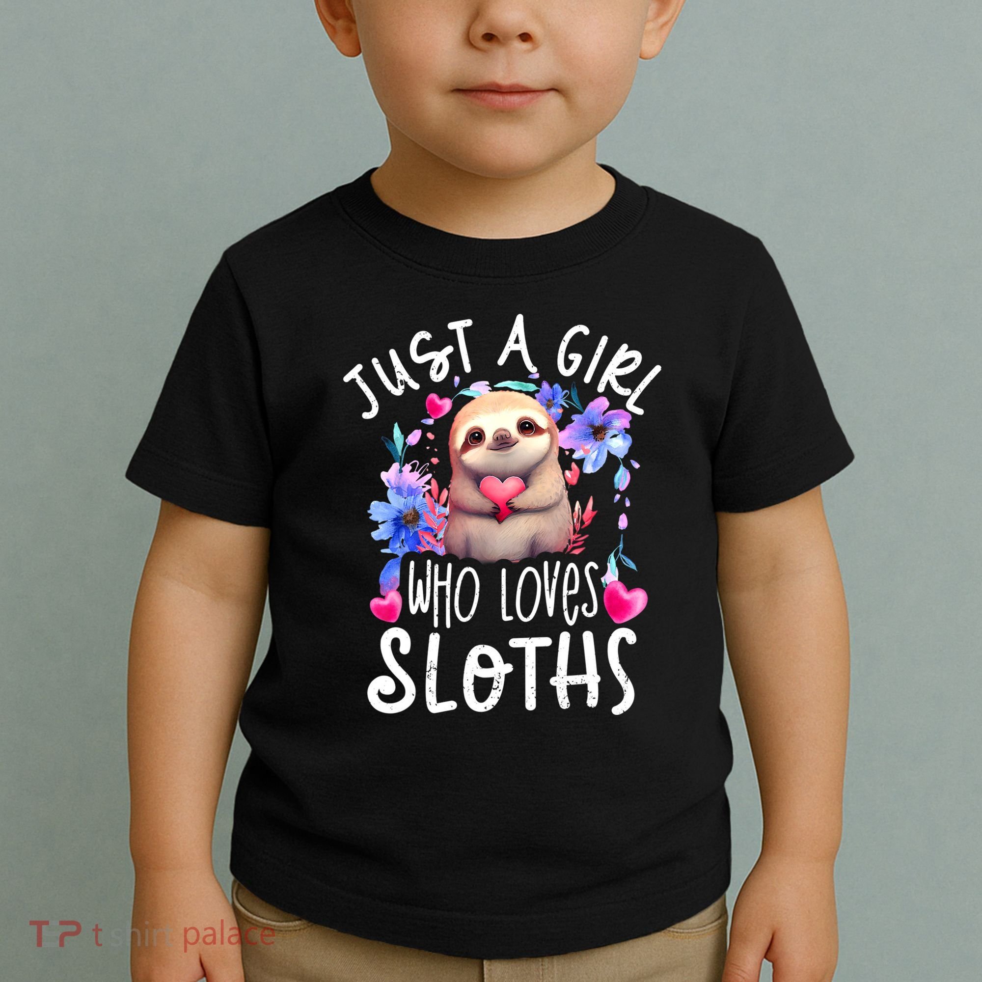 Cute Sloth Toddler T-Shirt