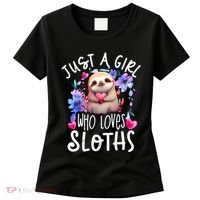 Cute Sloth Women's T-Shirt thumb 0