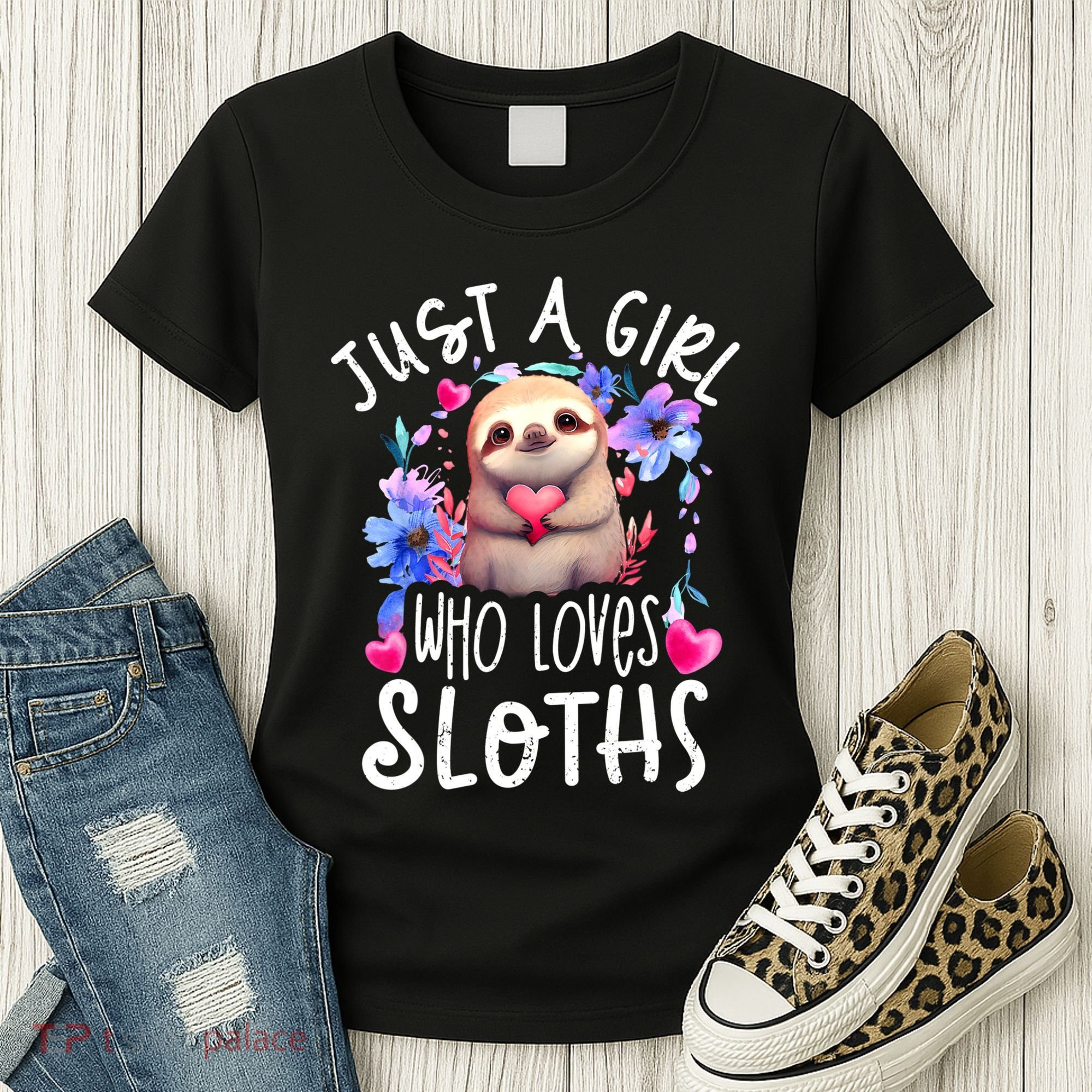 Cute Sloth Women's T-Shirt