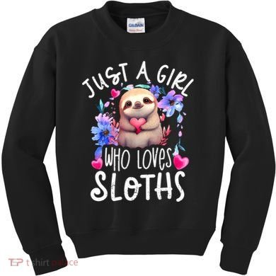 Cute Sloth Kids Sweatshirt