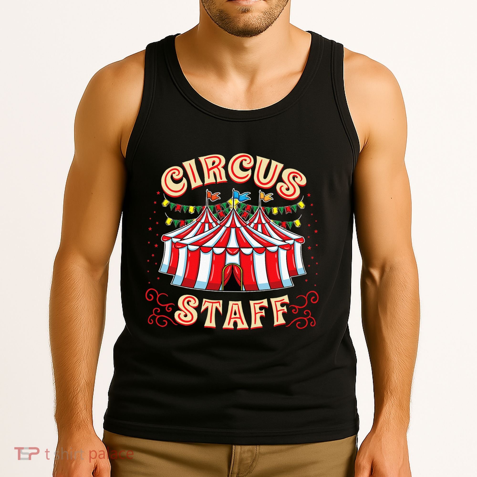 Circus Staff Circus Themed Party Tank Top