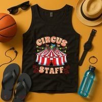 Circus Staff Circus Themed Party Tank Top thumb 4