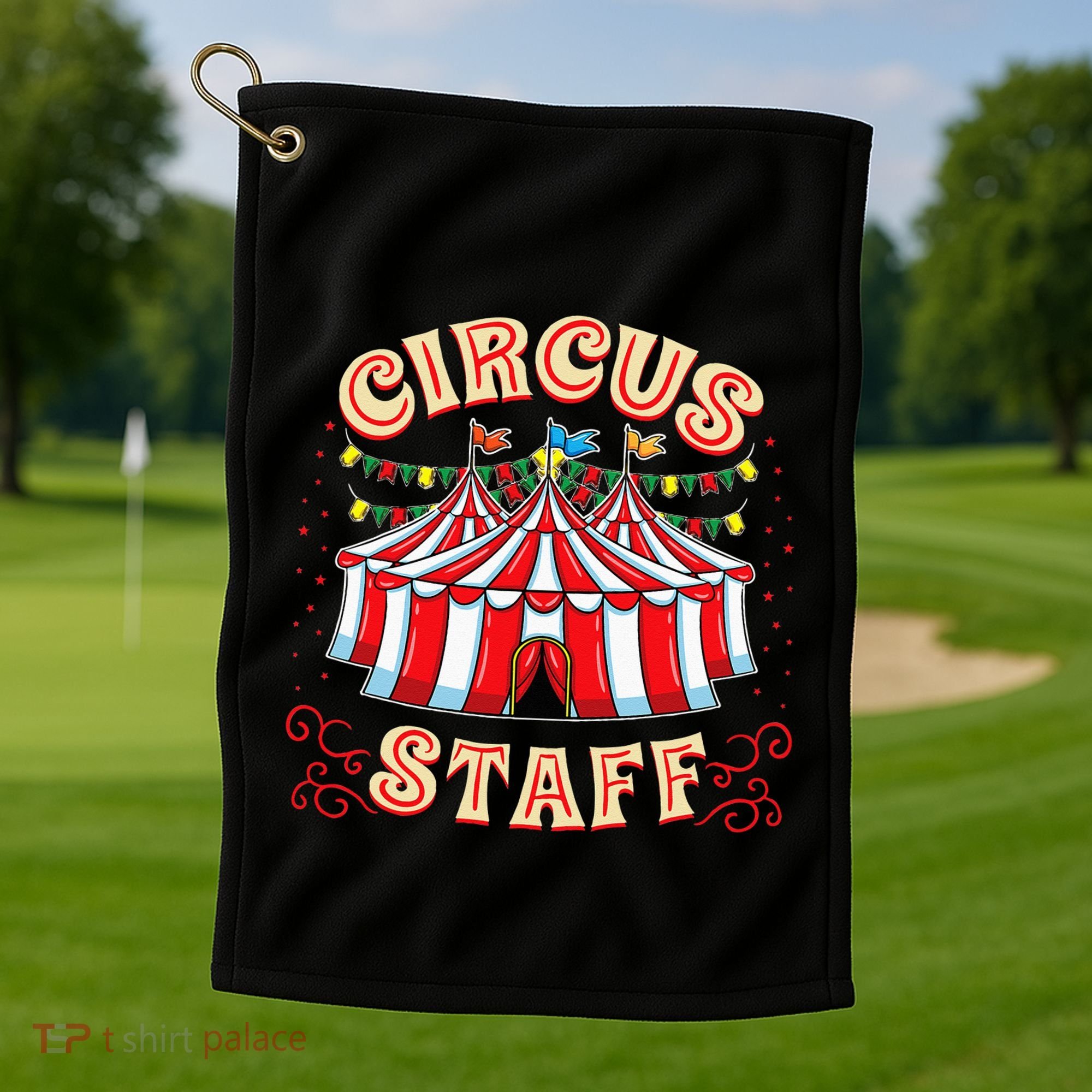 Circus Staff Circus Themed Party Golf Towel