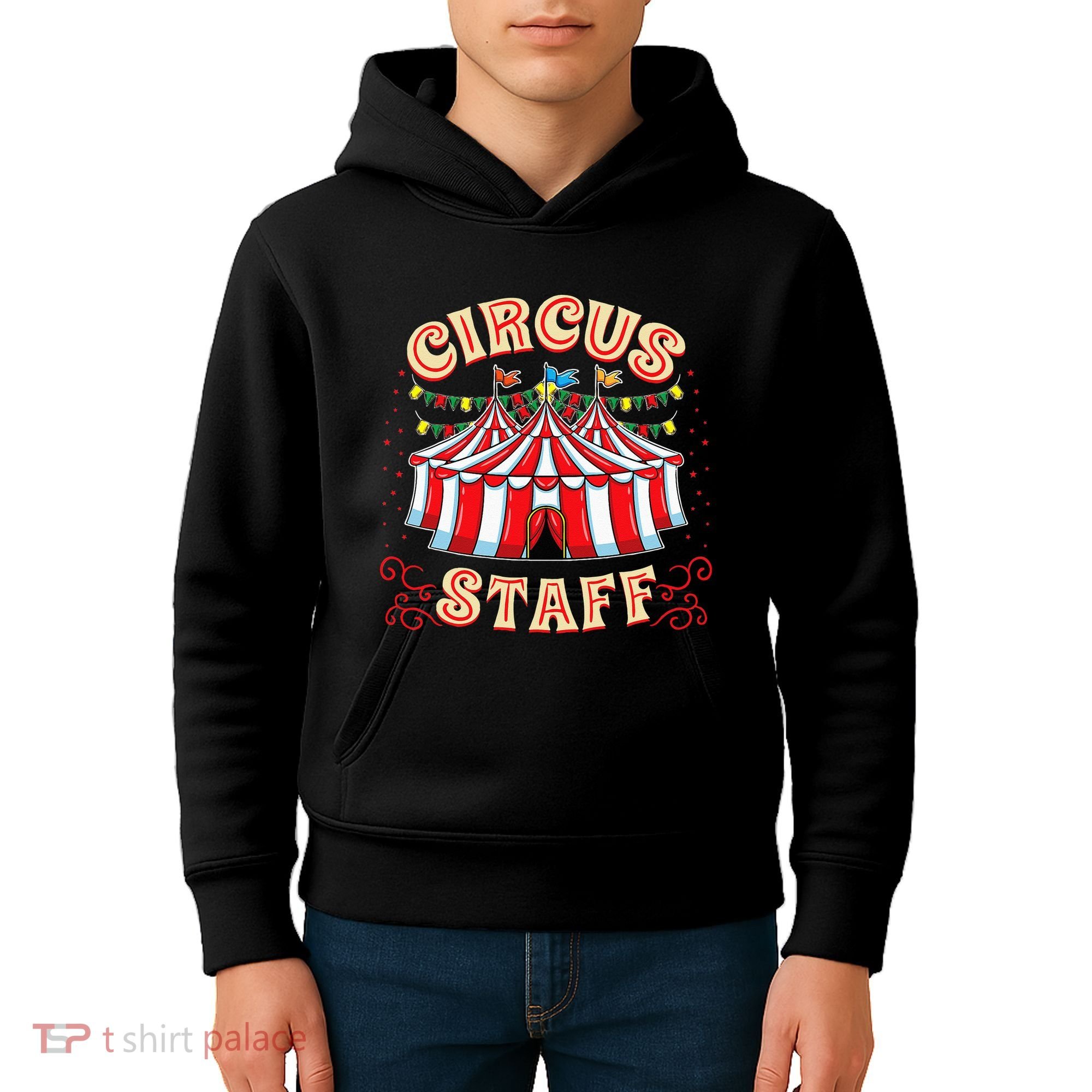 Circus Staff Circus Themed Party Kids Hoodie