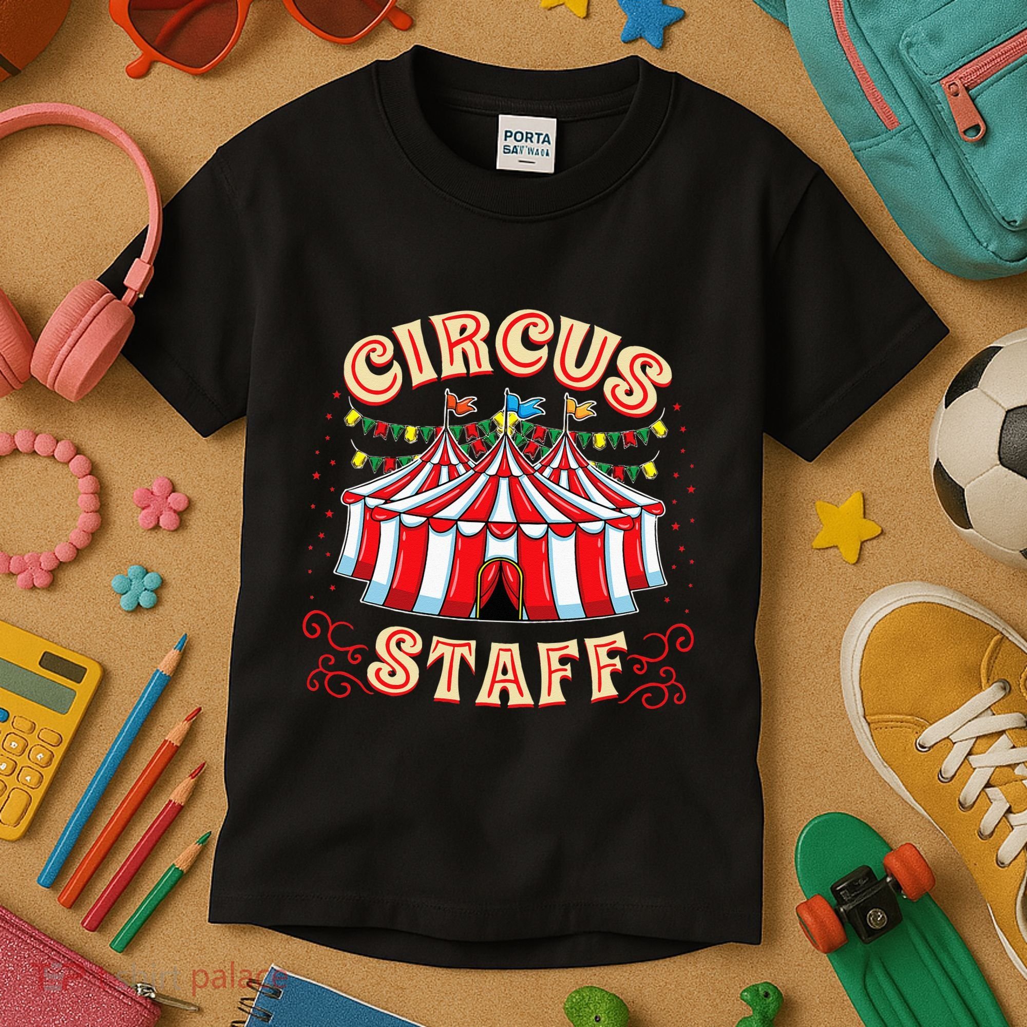 Circus Staff Circus Themed Party Kids T-Shirt