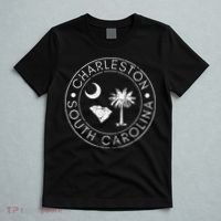Charleston South Carolina Flag State Map SC Home Vintage T-Shirt thumb 5