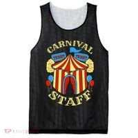 Carnival Staff Circus Event Security Ringmaster Lover Gift Mesh Reversible Basketball Jersey Tank thumb 0
