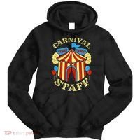 Carnival Staff Circus Event Security Ringmaster Lover Gift Tie Dye Hoodie thumb 0