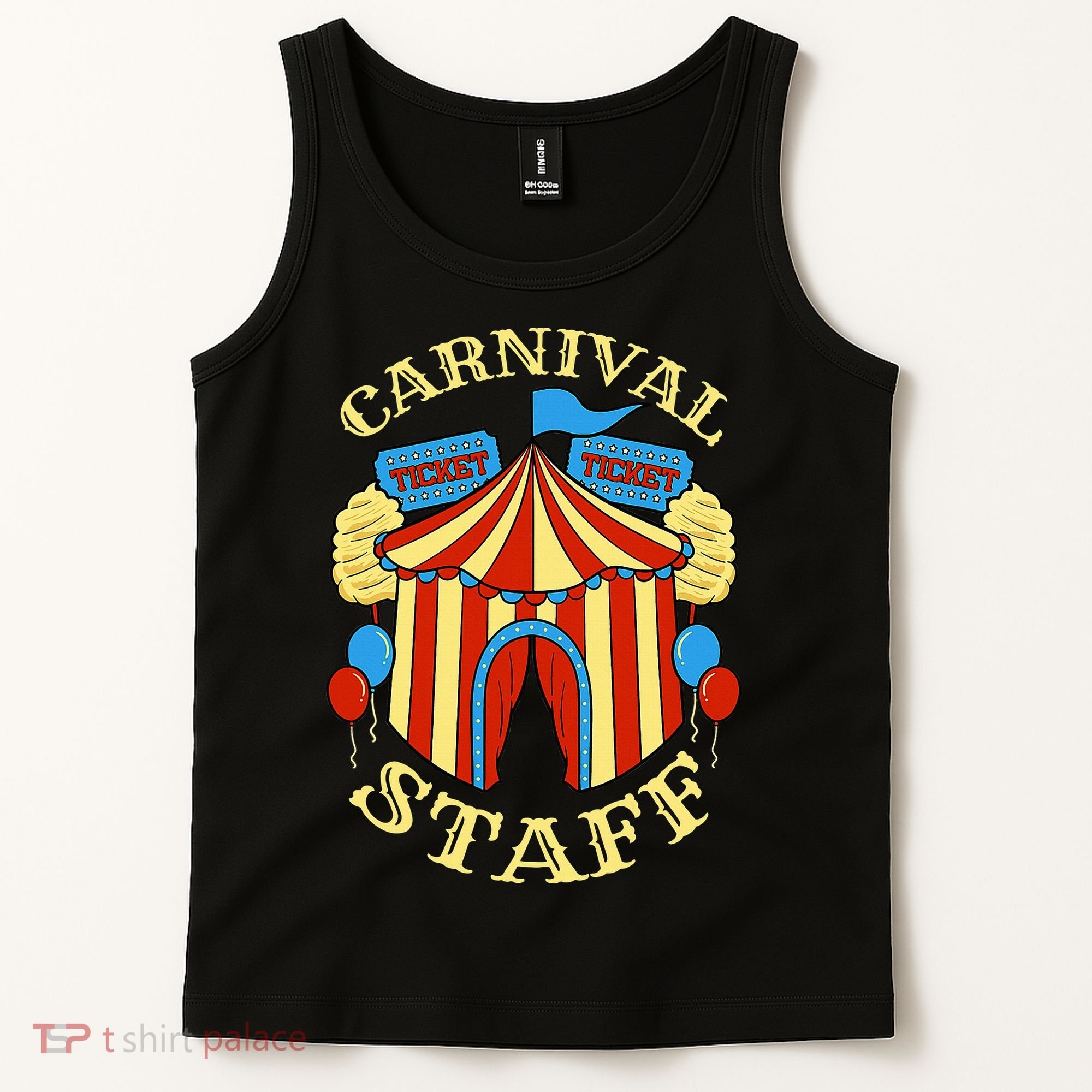 Carnival Staff Circus Event Security Ringmaster Lover Gift Tank Top