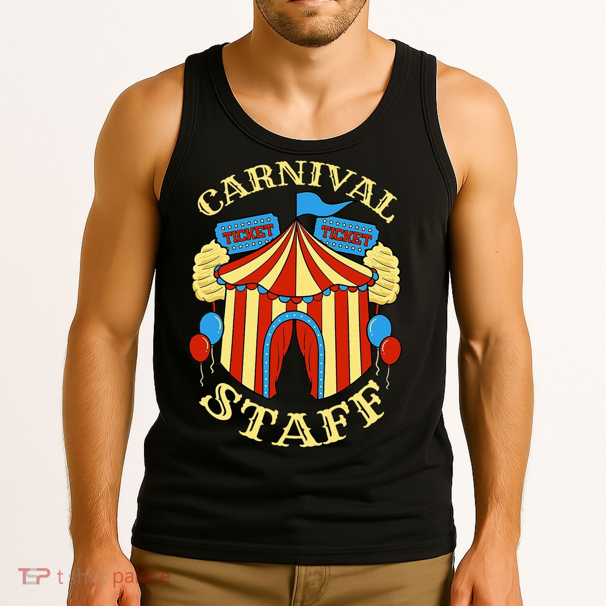 Carnival Staff Circus Event Security Ringmaster Lover Gift Tank Top