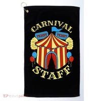 Carnival Staff Circus Event Security Ringmaster Lover Gift Golf Towel thumb 0