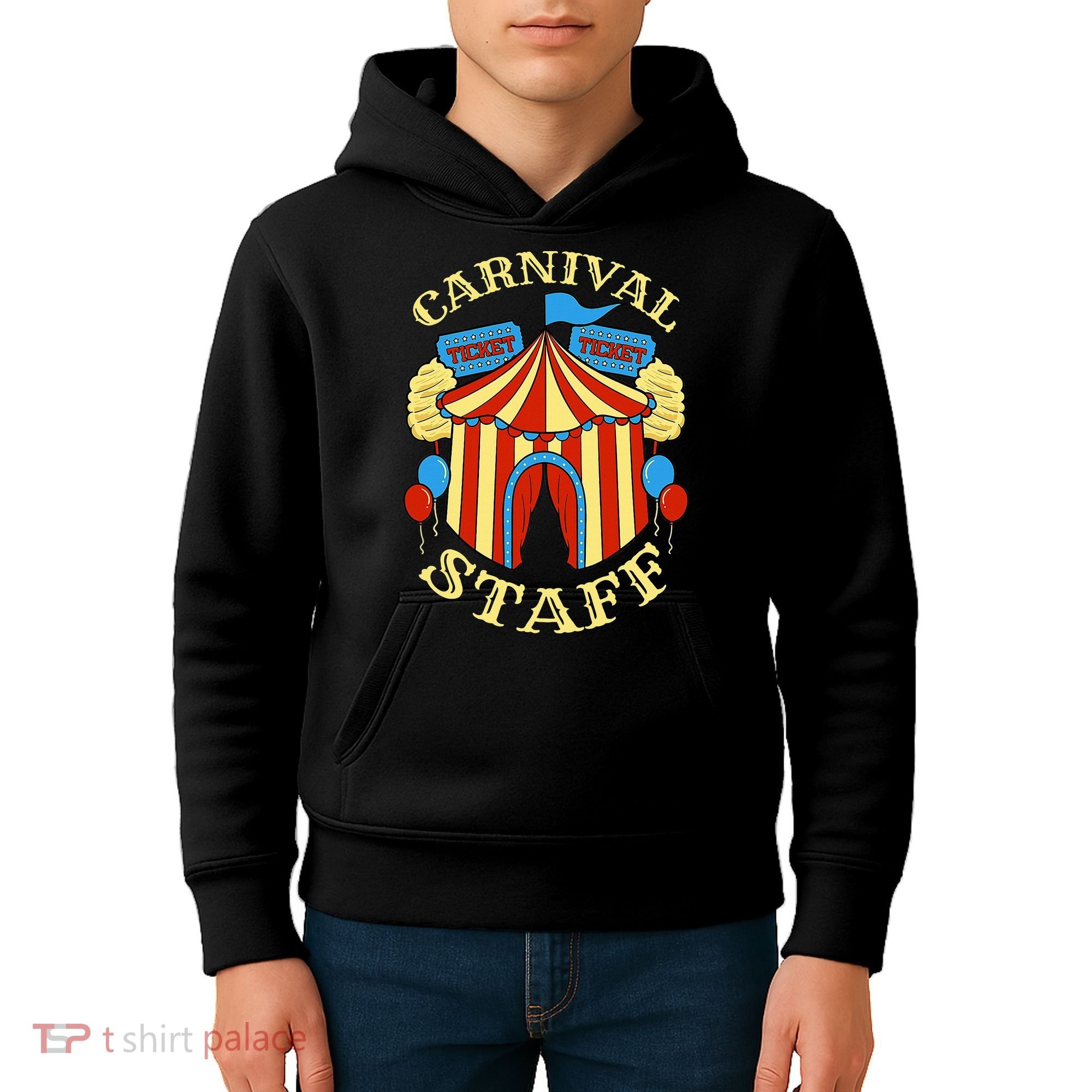 Carnival Staff Circus Event Security Ringmaster Lover Gift Kids Hoodie