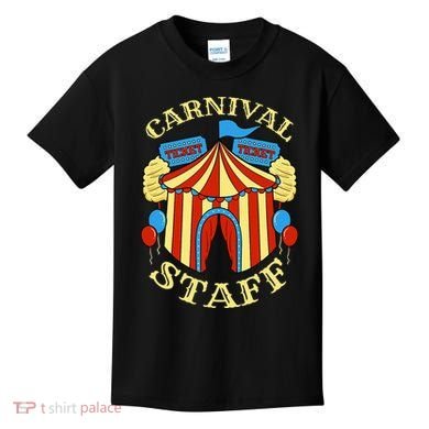 Carnival Staff Circus Event Security Ringmaster Lover Gift Kids T-Shirt