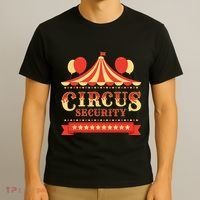 Circus Security Circus Birthday Party Circus Costume T-Shirt thumb 3