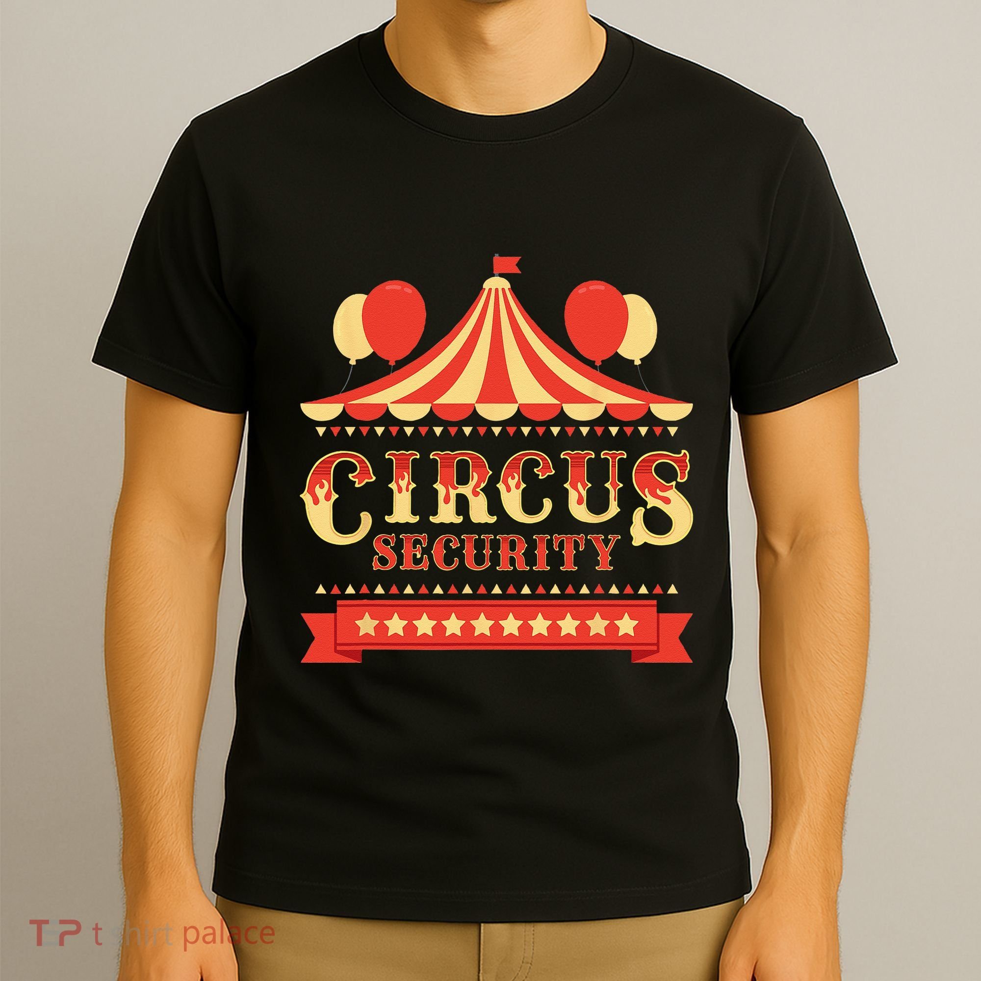 Circus Security Circus Birthday Party Circus Costume T-Shirt