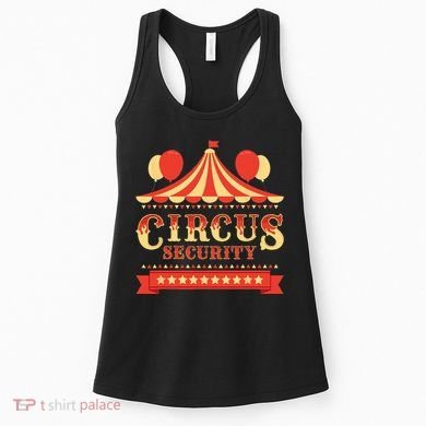 Circus Security Circus Birthday Party Circus Costume Women's Tank Top