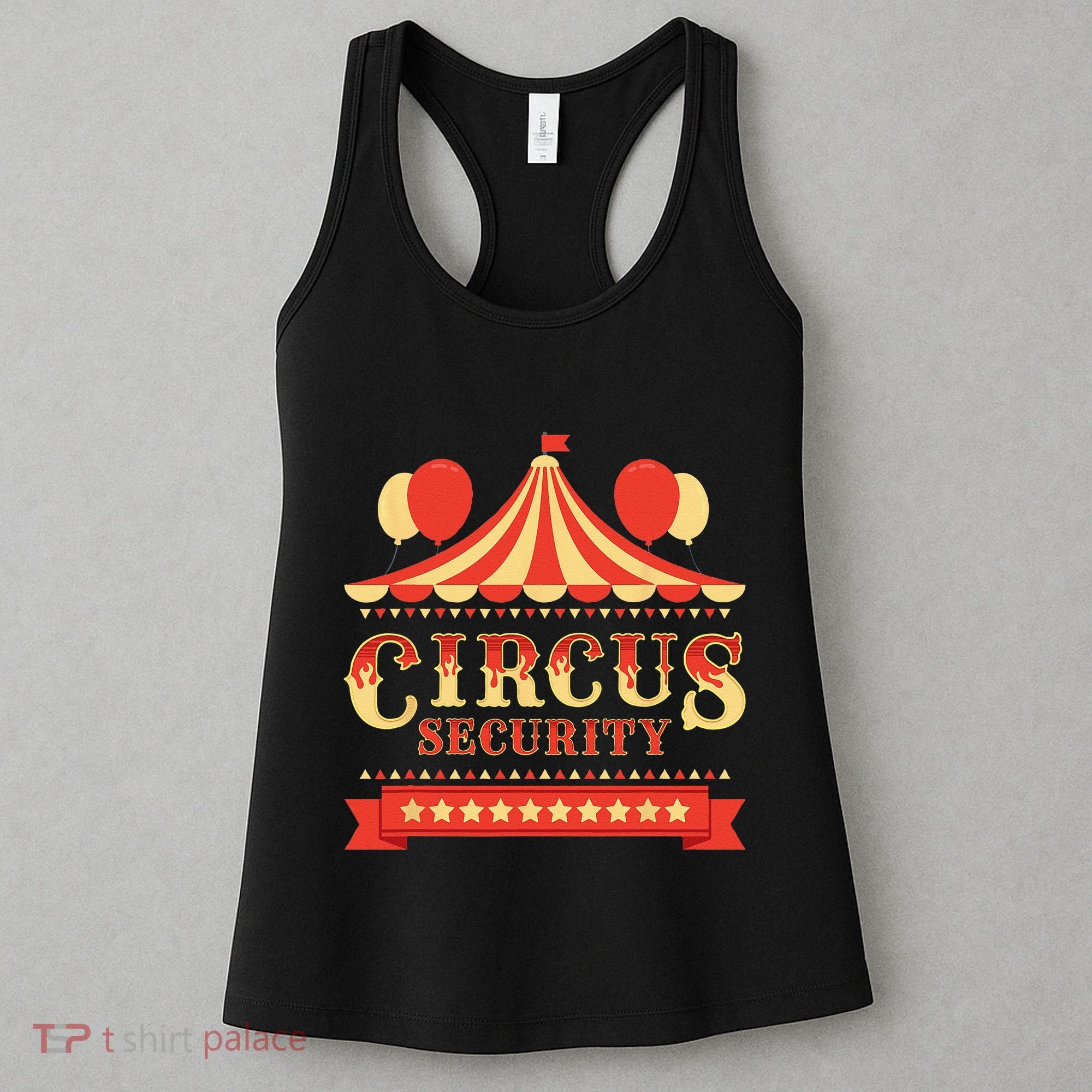 Circus Security Circus Birthday Party Circus Costume Women's Tank Top