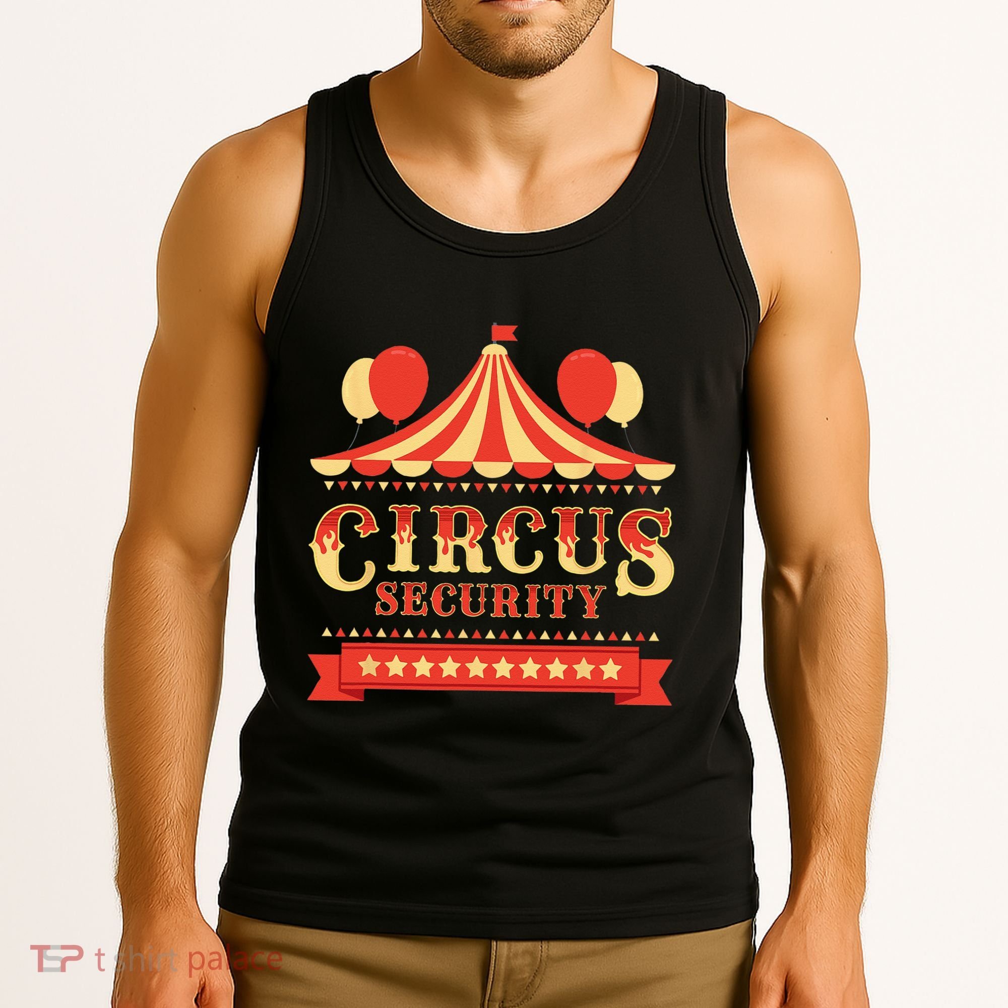 Circus Security Circus Birthday Party Circus Costume Tank Top