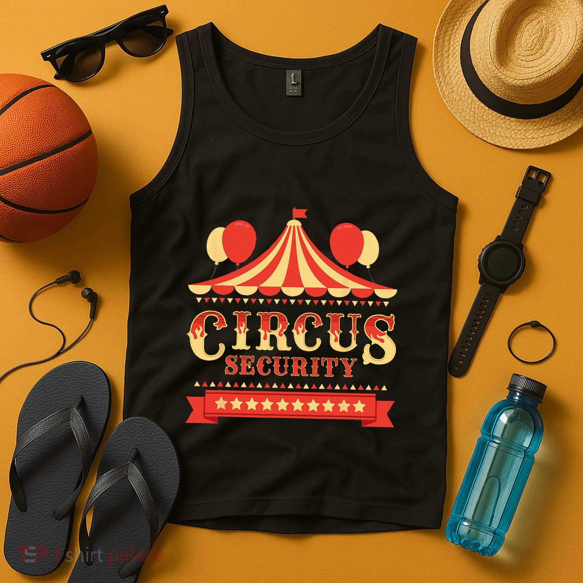Circus Security Circus Birthday Party Circus Costume Tank Top