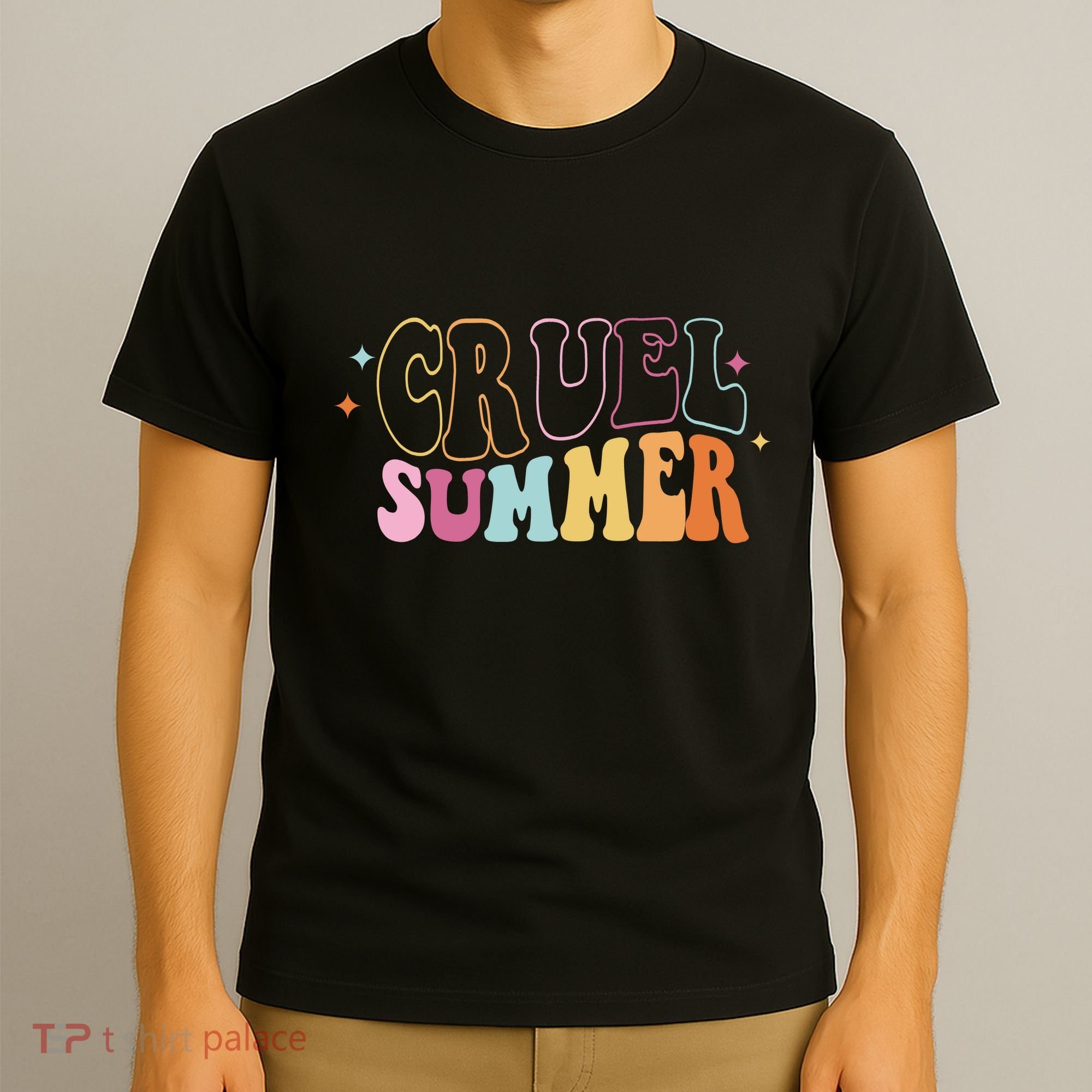 Cruel Summer Colorful Groovy T-Shirt
