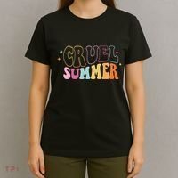 Cruel Summer Colorful Groovy T-Shirt thumb 4