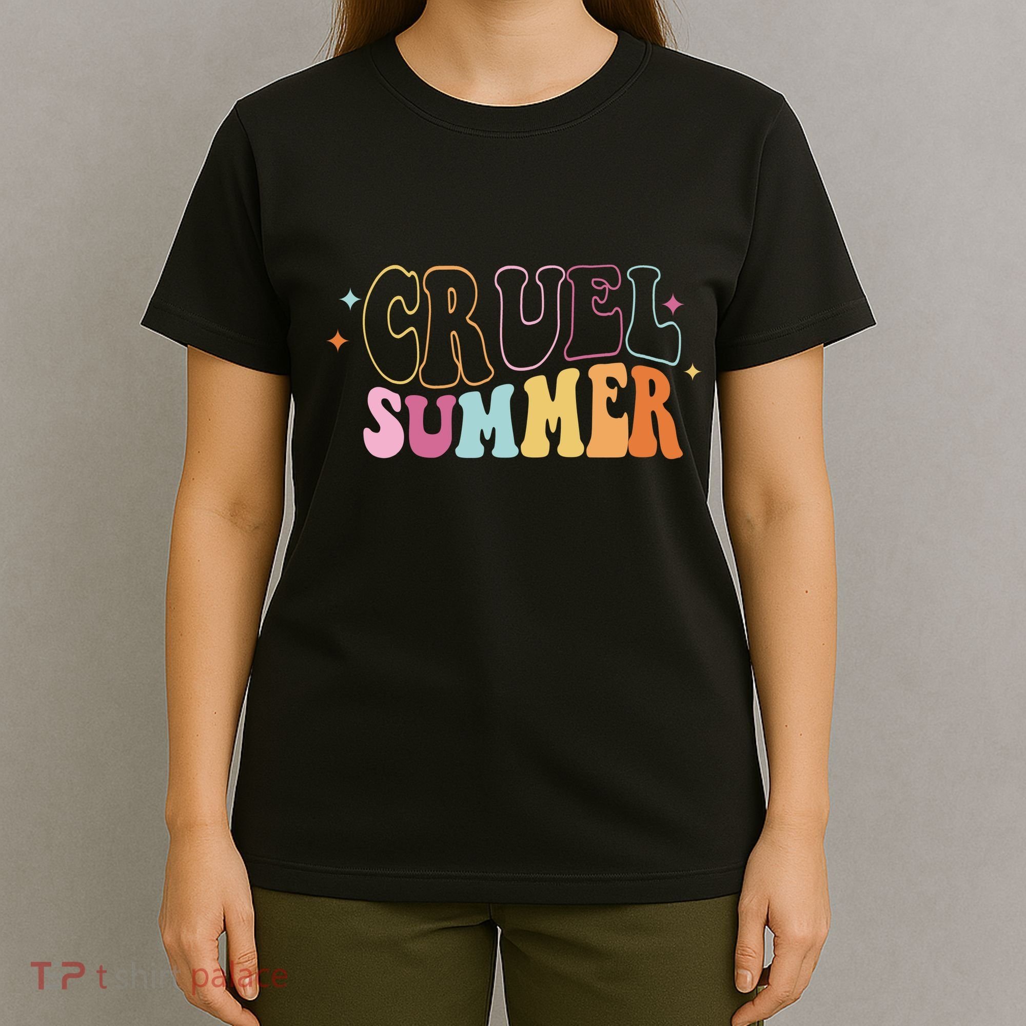 Cruel Summer Colorful Groovy T-Shirt