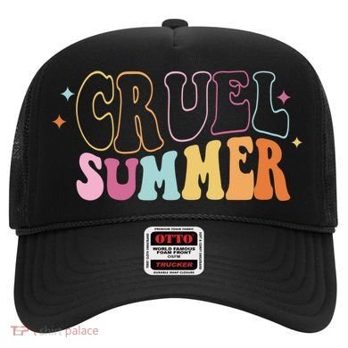 Cruel Summer Colorful Groovy Hat
