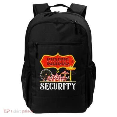 Circus Security Carnival Costume Carny Event Staff Circus Backpack