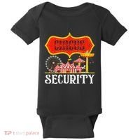 Circus Security Carnival Costume Carny Event Staff Circus Baby Bodysuit thumb 0
