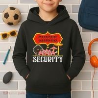 Circus Security Carnival Costume Carny Event Staff Circus Kids Hoodie thumb 2