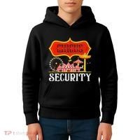 Circus Security Carnival Costume Carny Event Staff Circus Kids Hoodie thumb 4