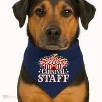 Carnival Staff - Carnival - Carnival Staff USA-Made Doggie Bandana thumb 1