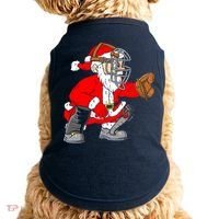 Christmas Santa Claus Baseball Catcher Doggie Tank thumb 0