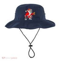 Christmas Santa Claus Baseball Catcher Bucket Hat thumb 0