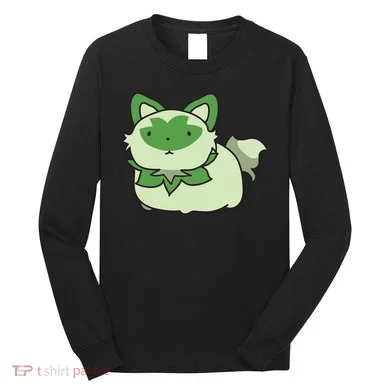 Chubby Sprigatito Chibi Kitty Long Sleeve Shirt