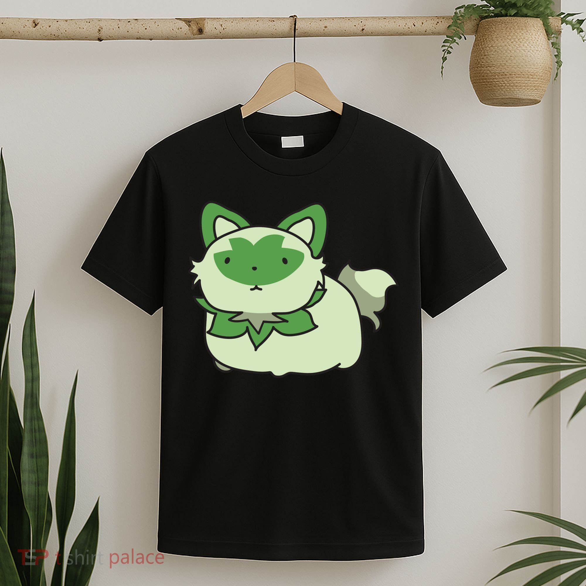 Chubby Sprigatito Chibi Kitty T-Shirt