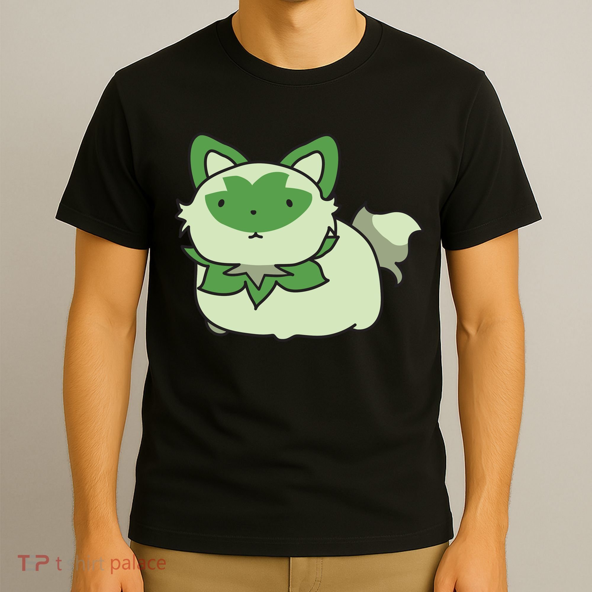 Chubby Sprigatito Chibi Kitty T-Shirt