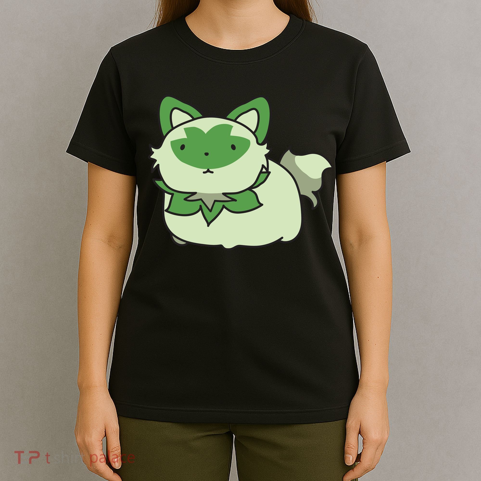 Chubby Sprigatito Chibi Kitty T-Shirt