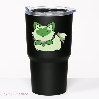 Chubby Sprigatito Chibi Kitty Tumbler