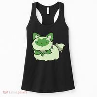 Chubby Sprigatito Chibi Kitty Women's Tank Top thumb 0