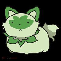 Chubby Sprigatito Chibi Kitty Baby Bodysuit thumb 2
