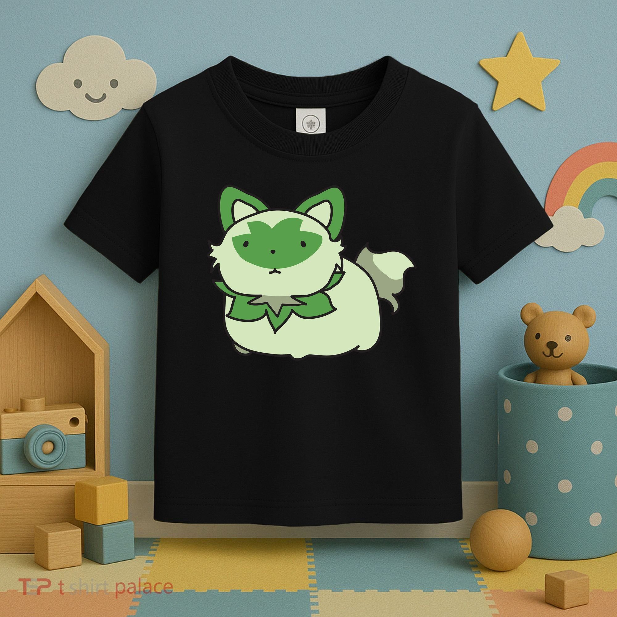 Chubby Sprigatito Chibi Kitty Toddler T-Shirt