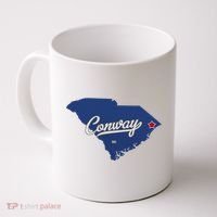 Conway South Carolina Sc Map Coffee Mug thumb 0