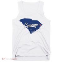 Conway South Carolina Sc Map Tank Top thumb 0