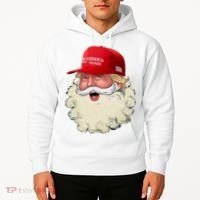 Christmas Santa Claus Donald Trump Make America Great Again Hoodie thumb 2
