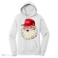 Christmas Santa Claus Donald Trump Make America Great Again Women's Hoodie thumb 0