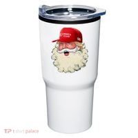 Christmas Santa Claus Donald Trump Make America Great Again Tumbler thumb 0