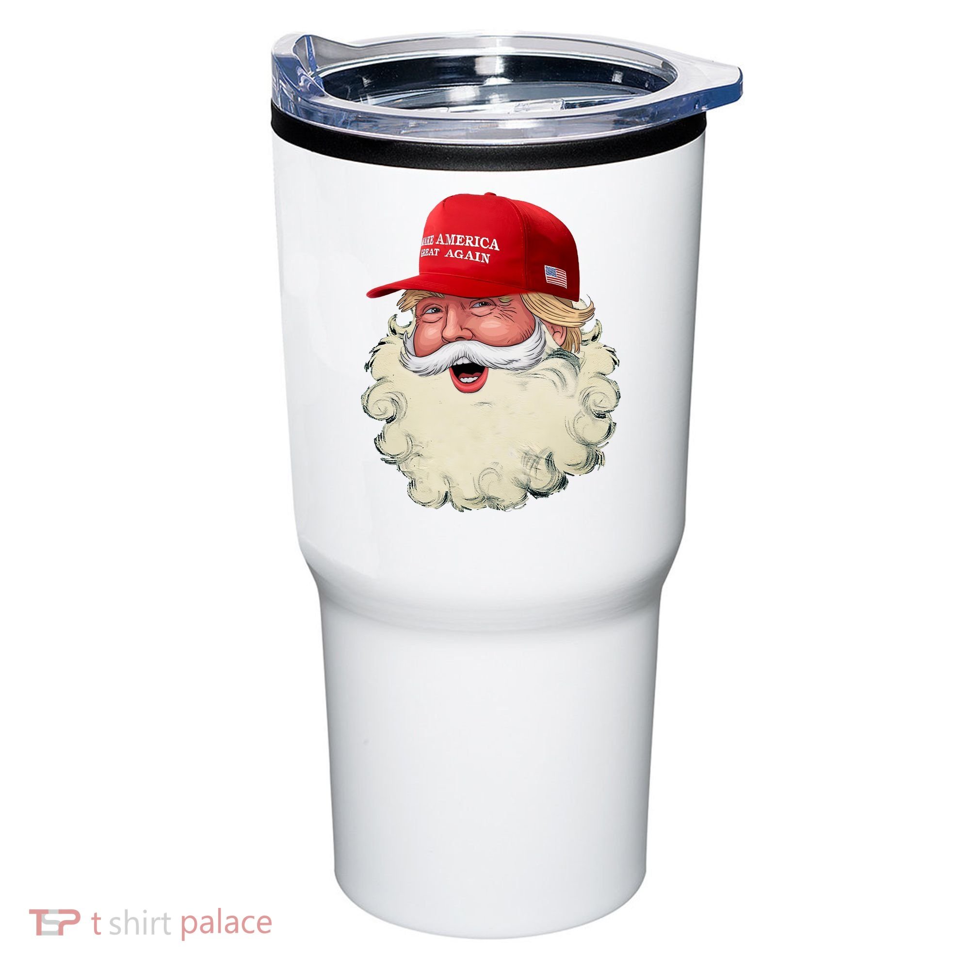 Christmas Santa Claus Donald Trump Make America Great Again Tumbler