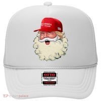 Christmas Santa Claus Donald Trump Make America Great Again Hat thumb 0
