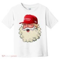 Christmas Santa Claus Donald Trump Make America Great Again Toddler T-Shirt thumb 0